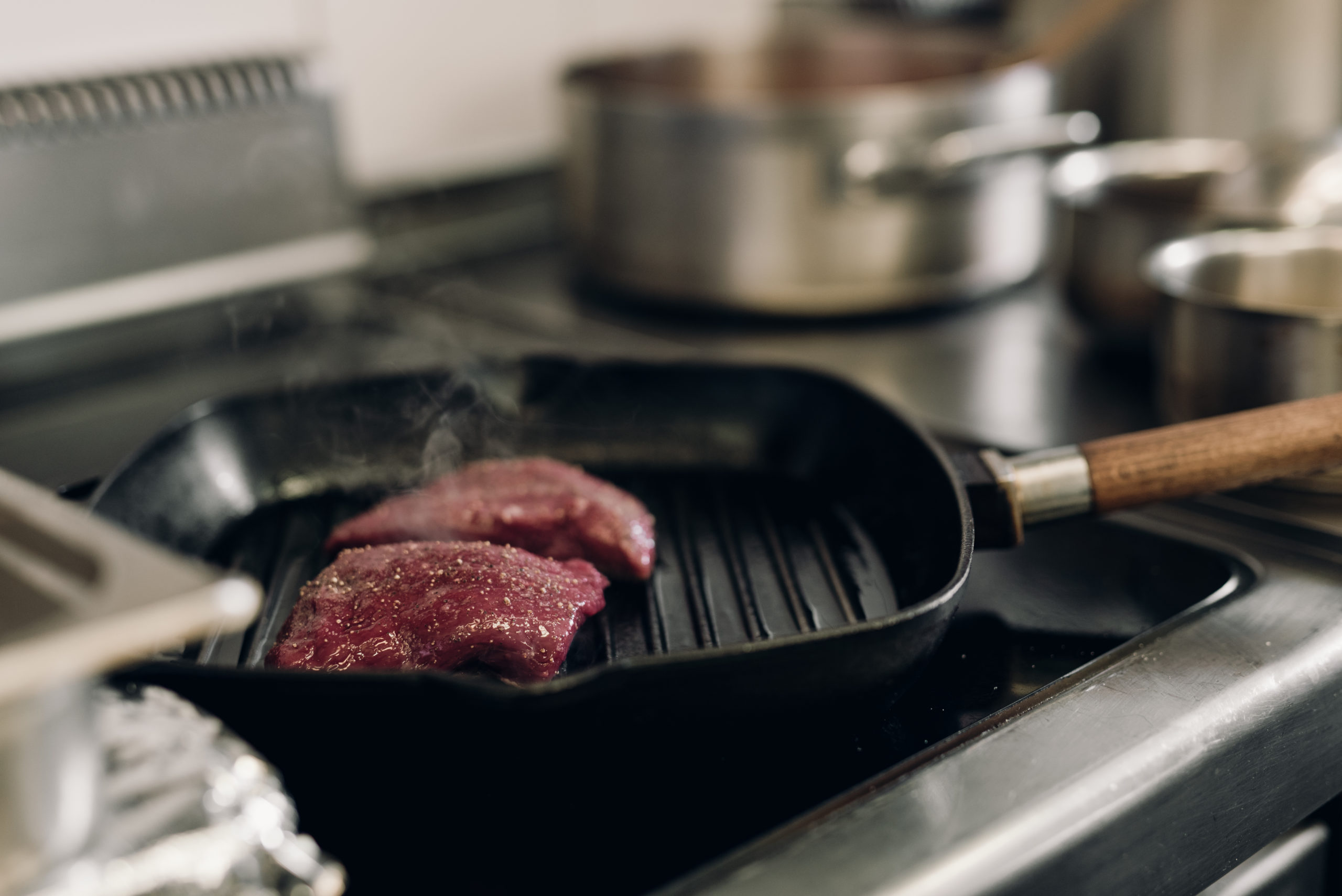 Vlees grillen