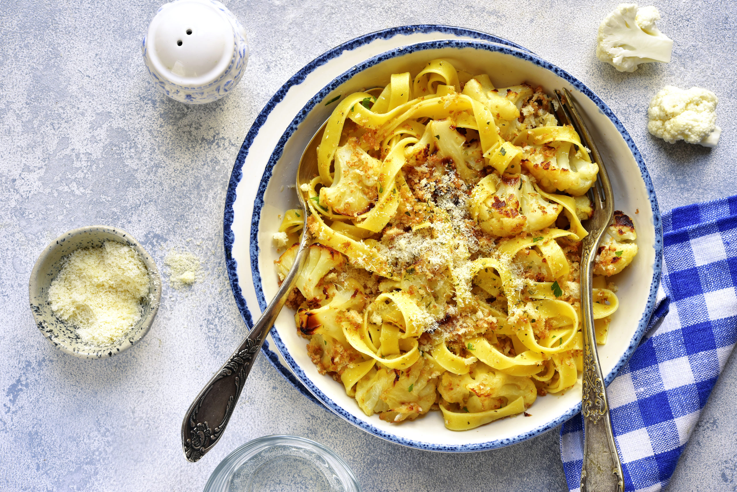 Pasta bloemkool