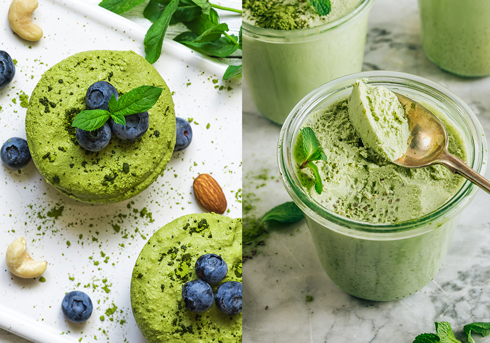 desserts met matcha
