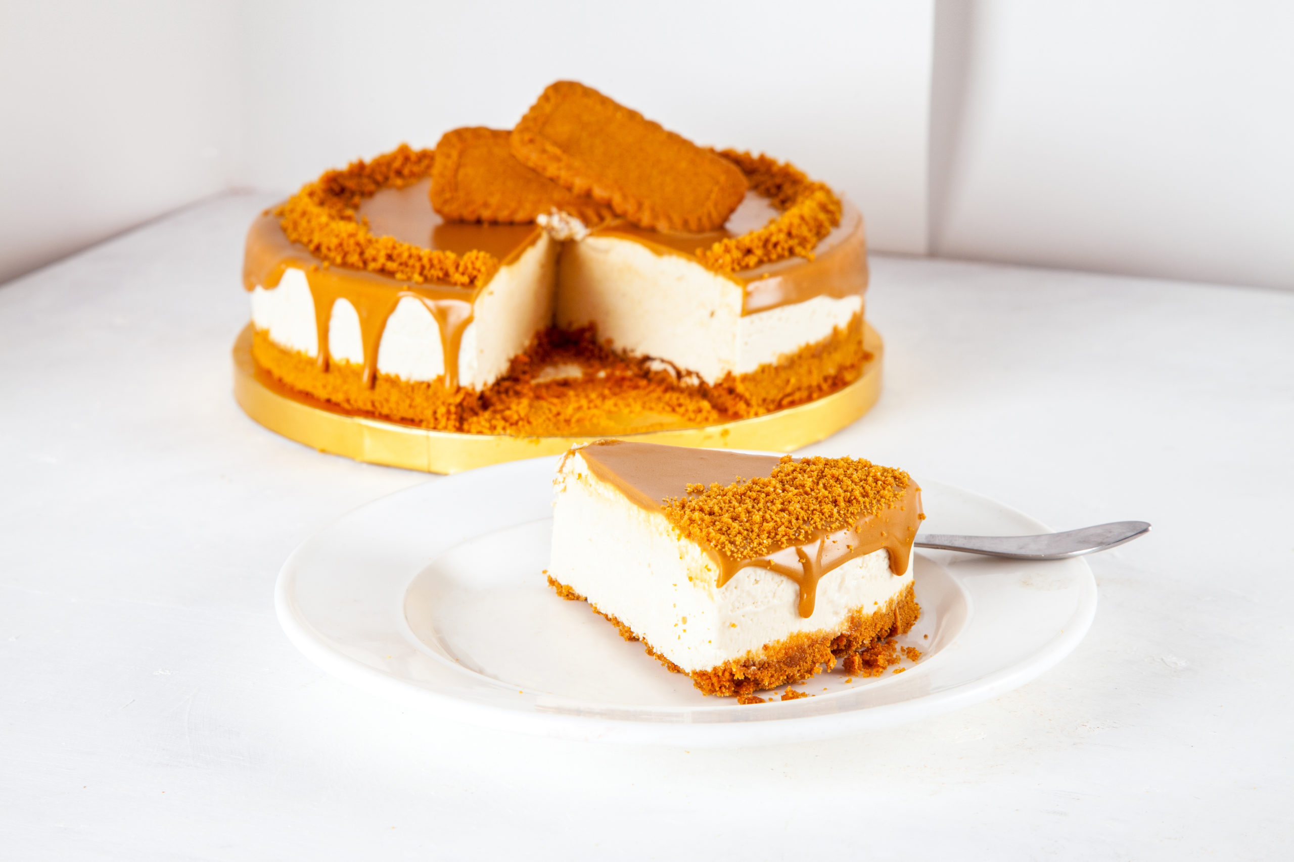 Speculoos cake