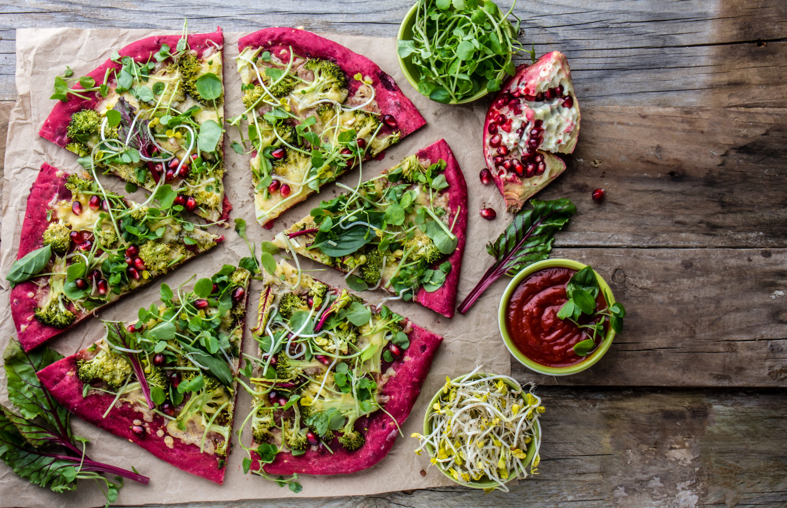 gezonde pizzabodems