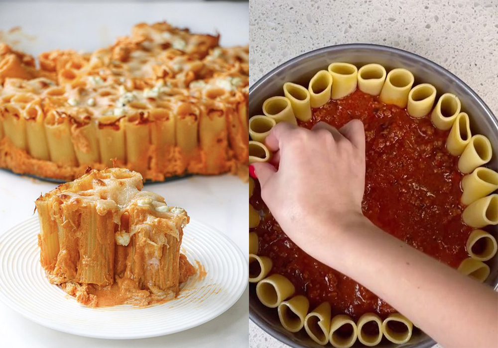 Honeycomb pasta