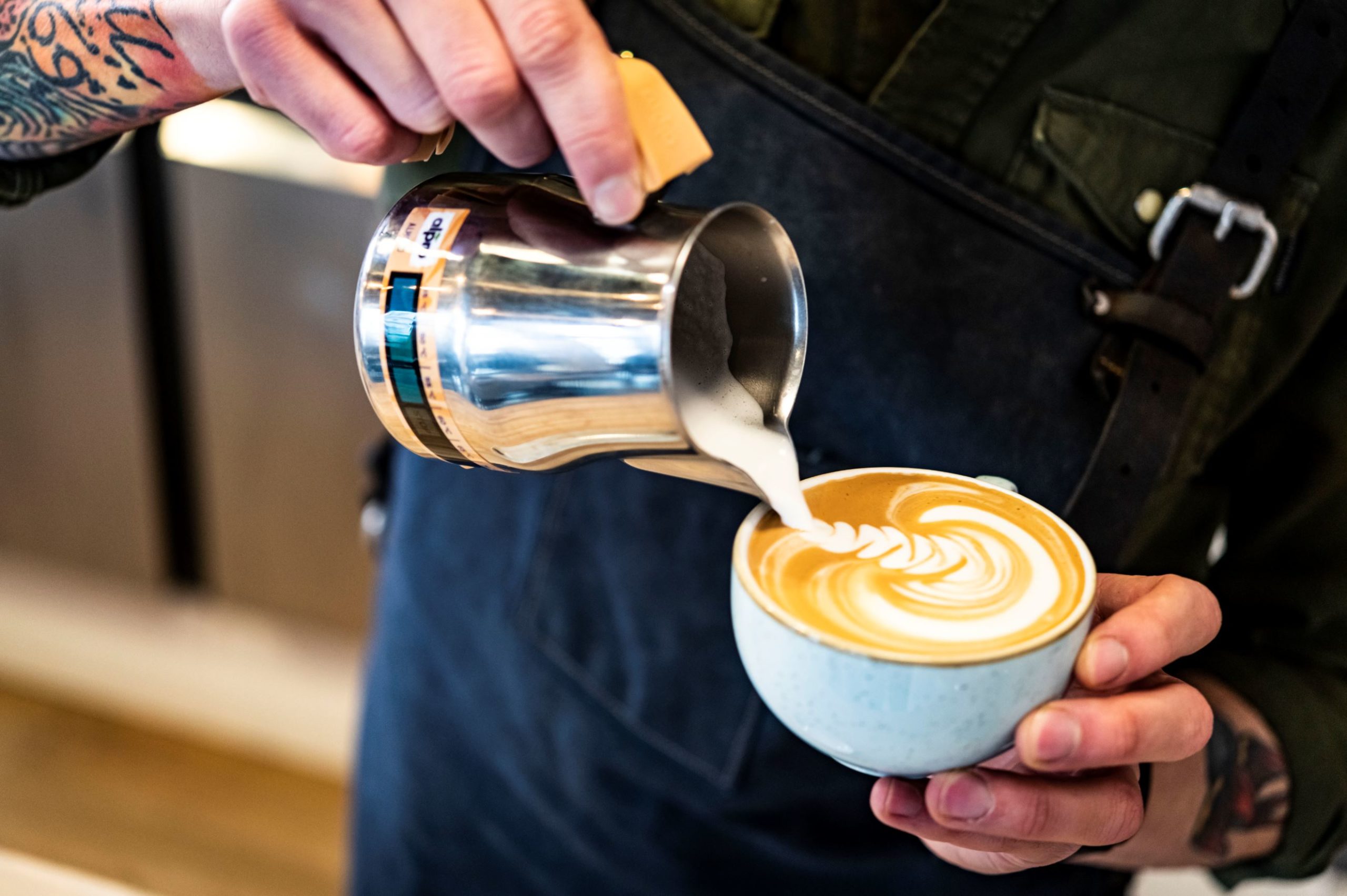gratis plantaardige koffie