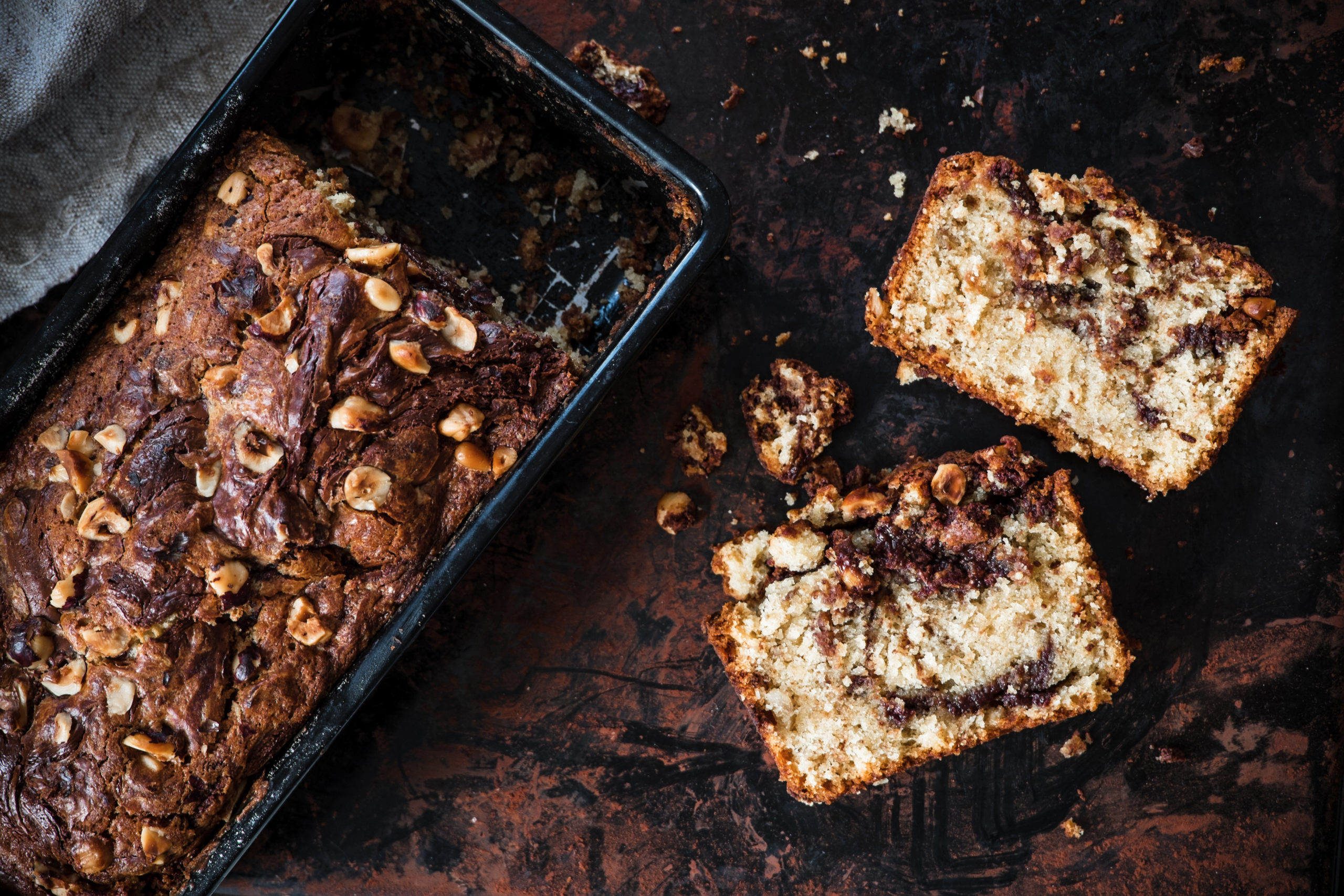 Cheesecake-bananenbrood