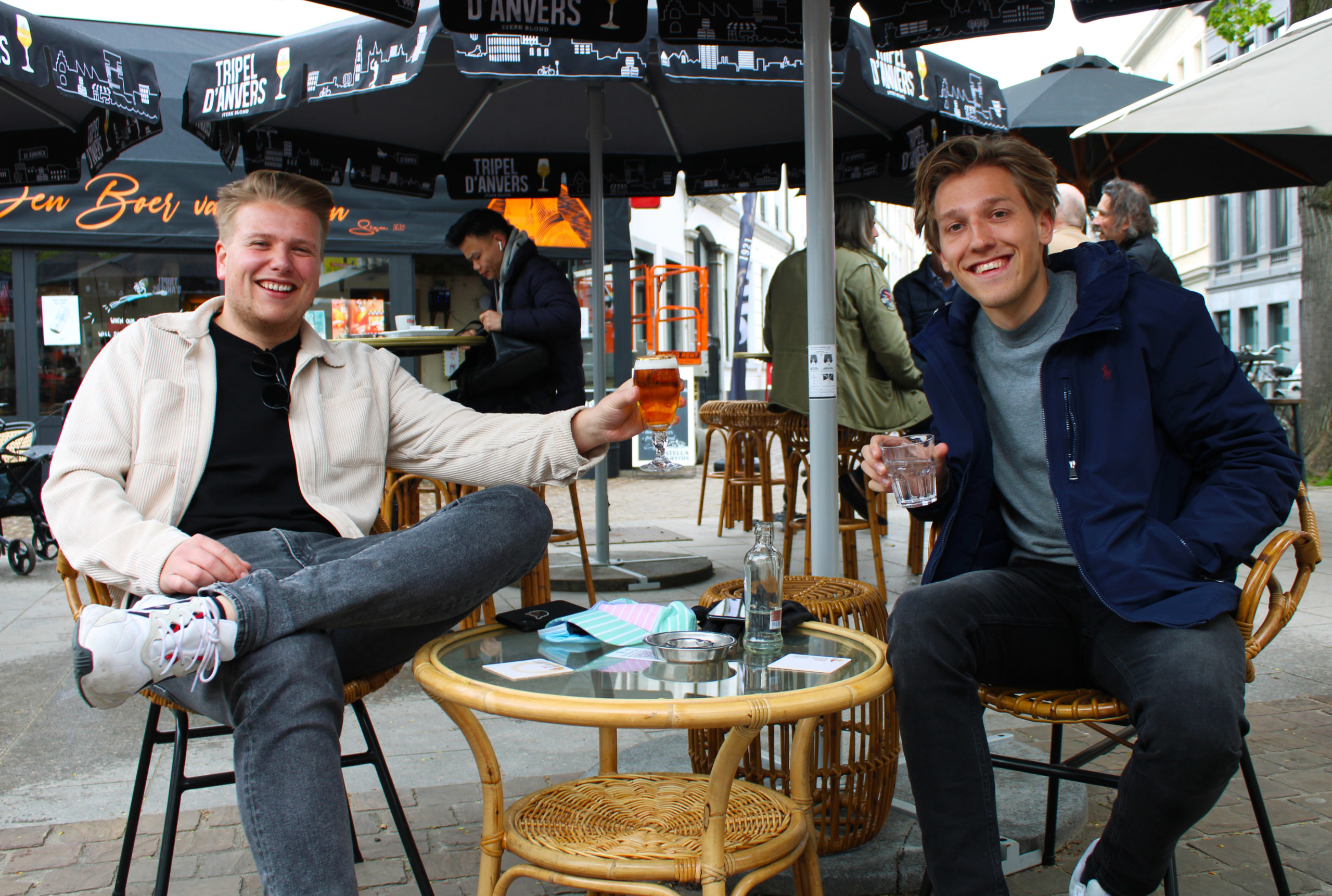 Heropening terrassen