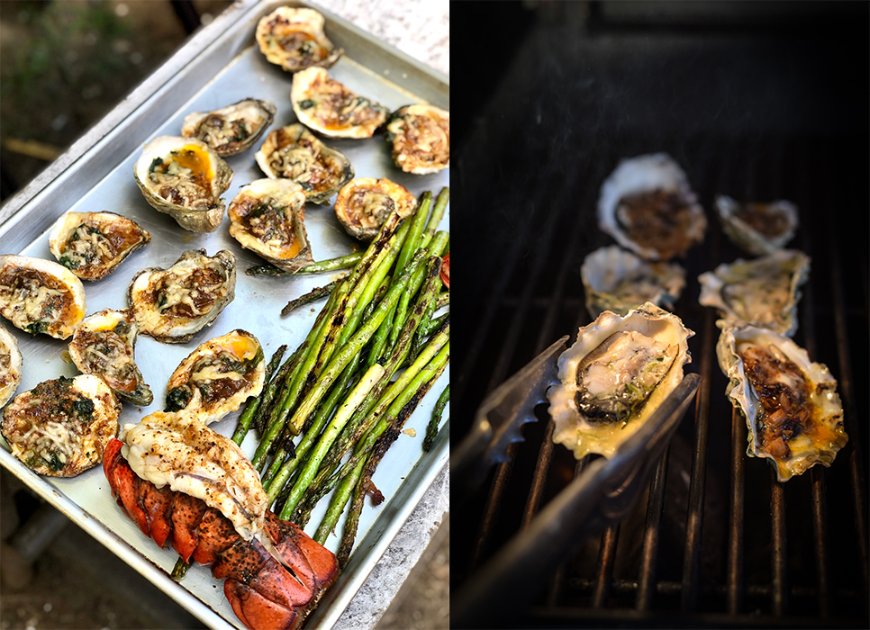 Oesters barbecue