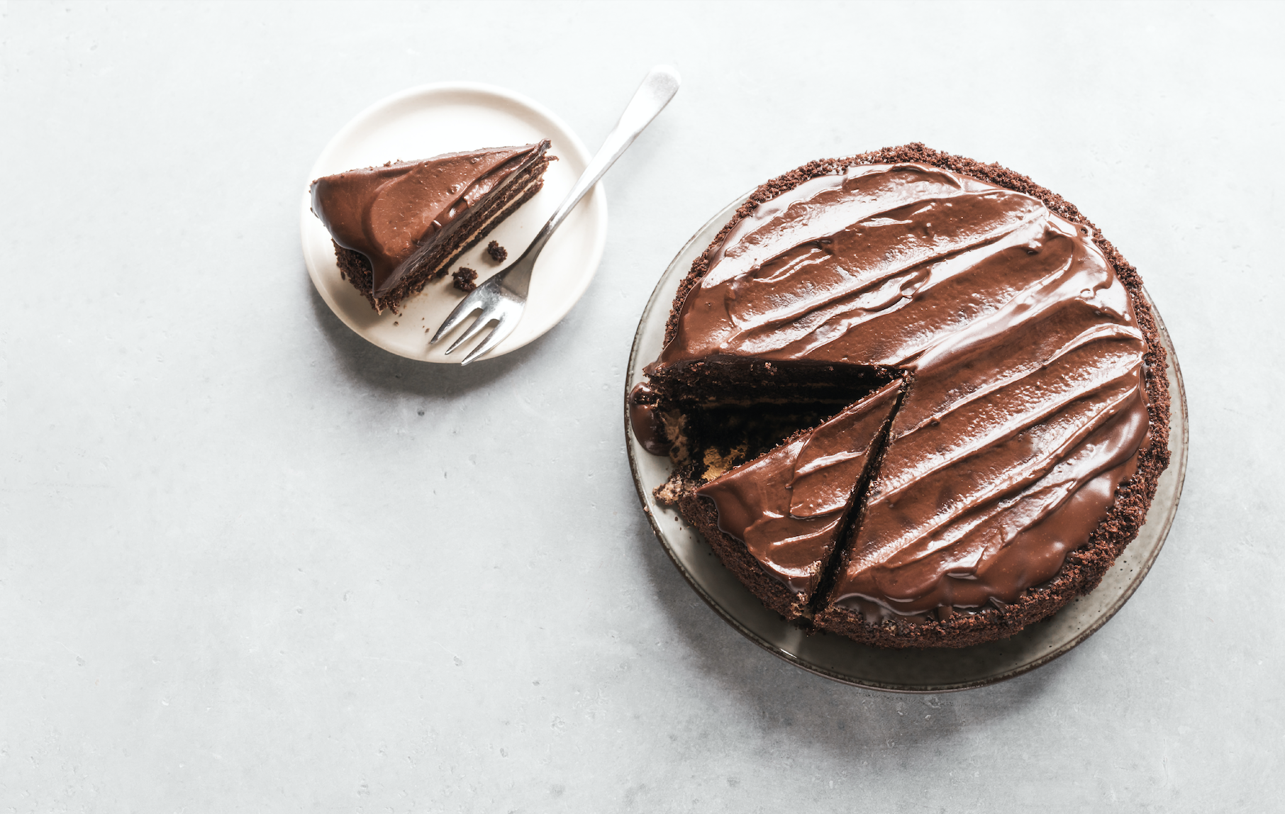 makkelijke chocoladetaart