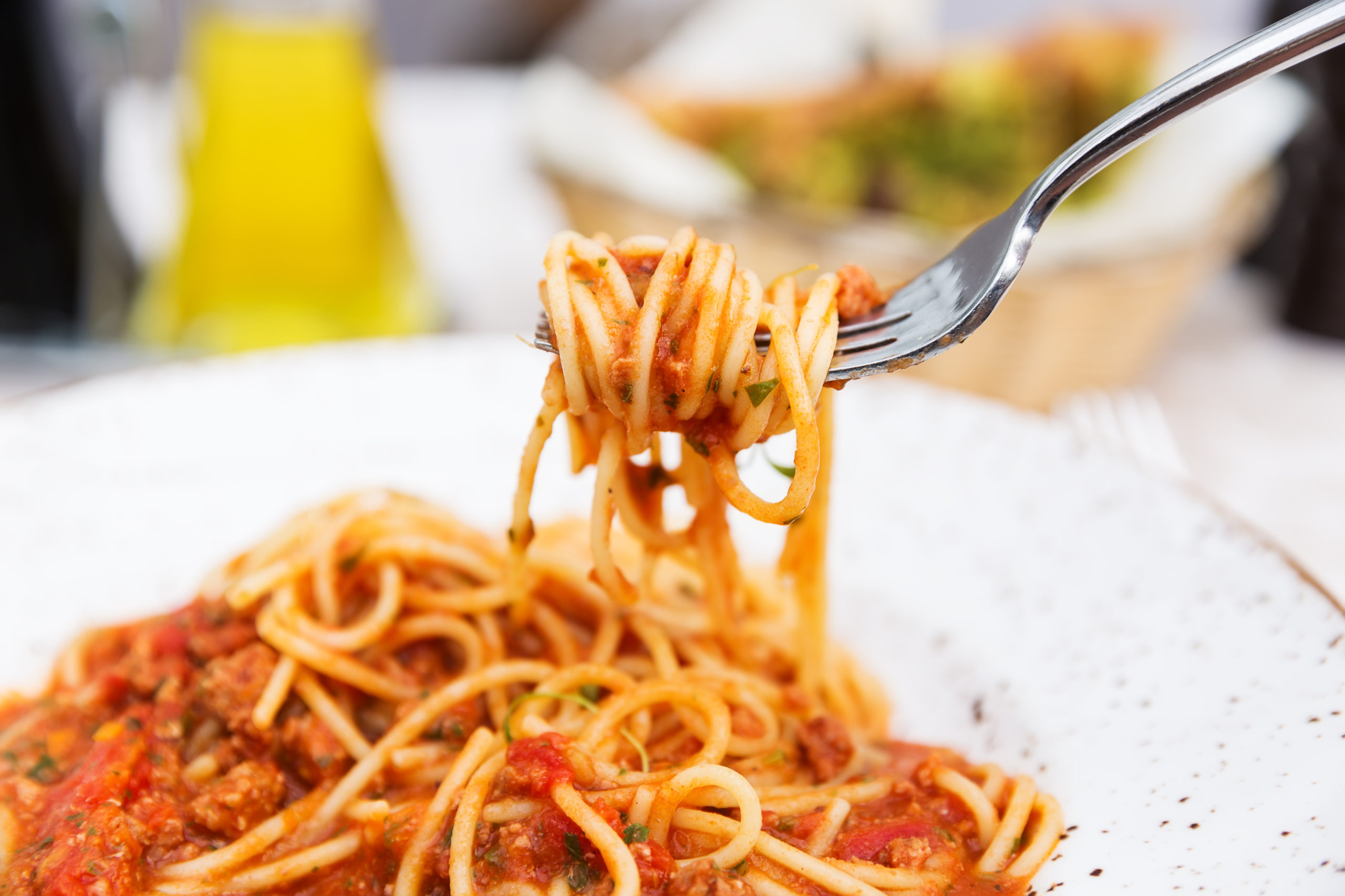 Spaghetti verkeerd