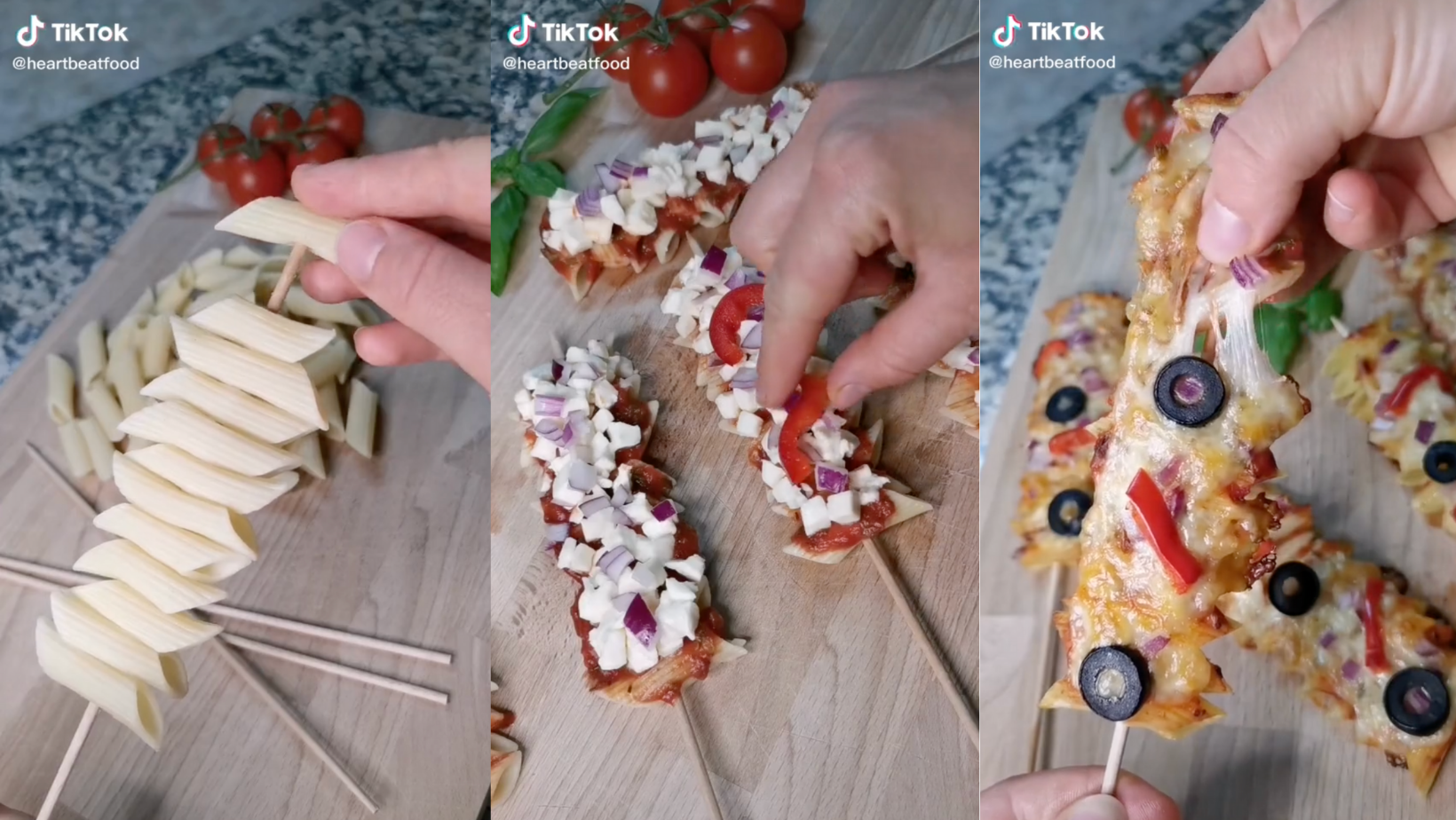Pizza spiesjes