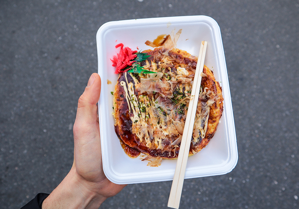 Japanse streetfood snacks