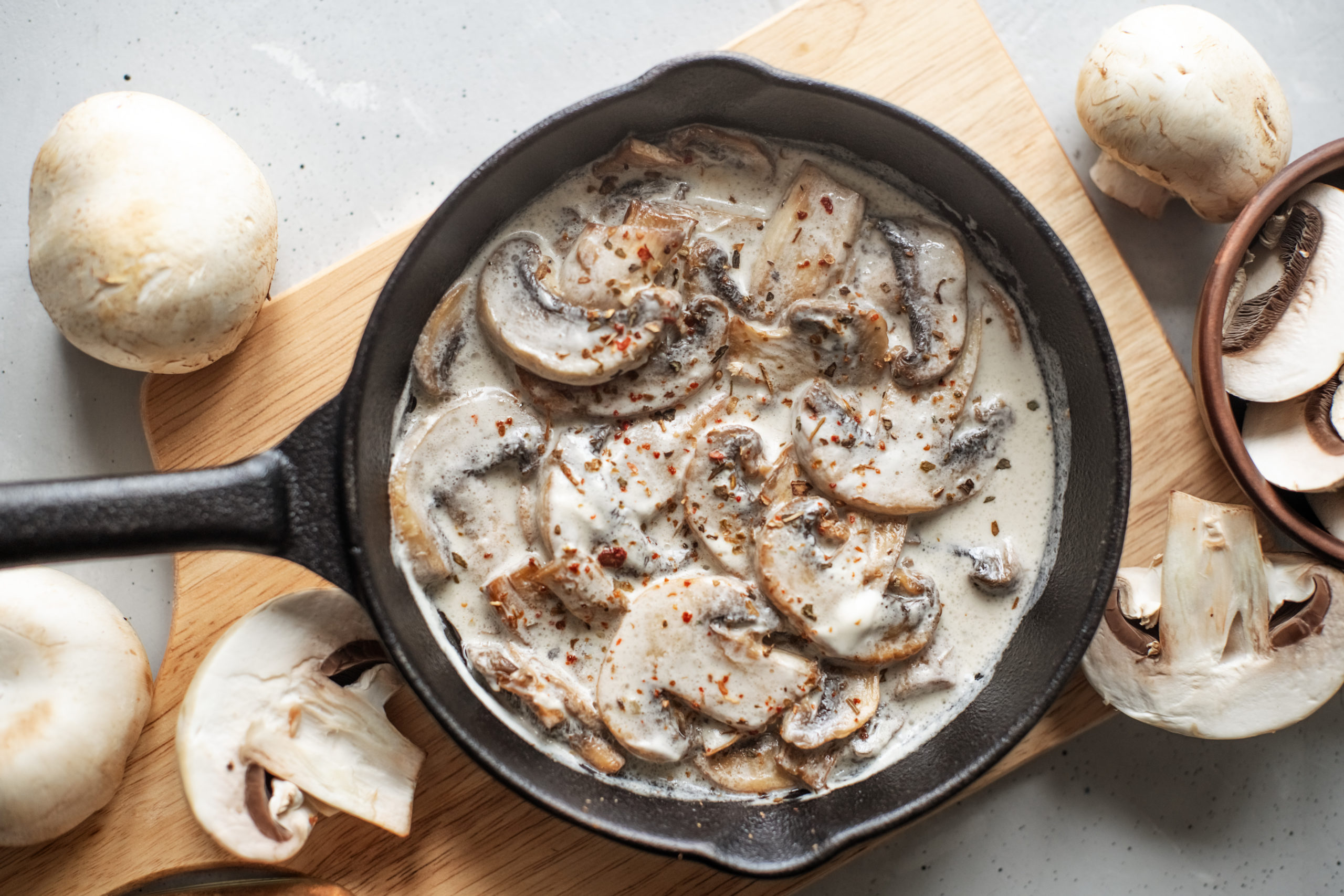 Champignonroomsaus