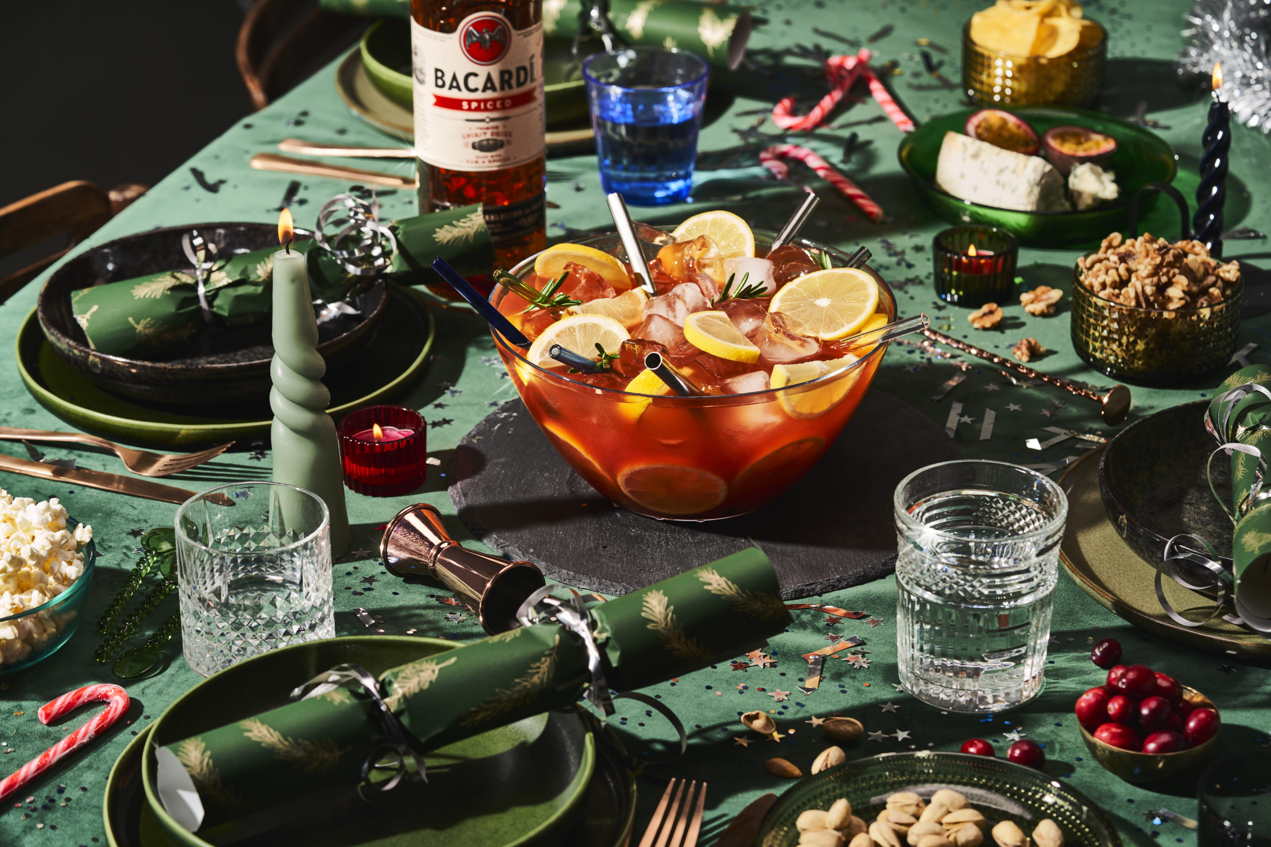 bacardi spiced rum punch
