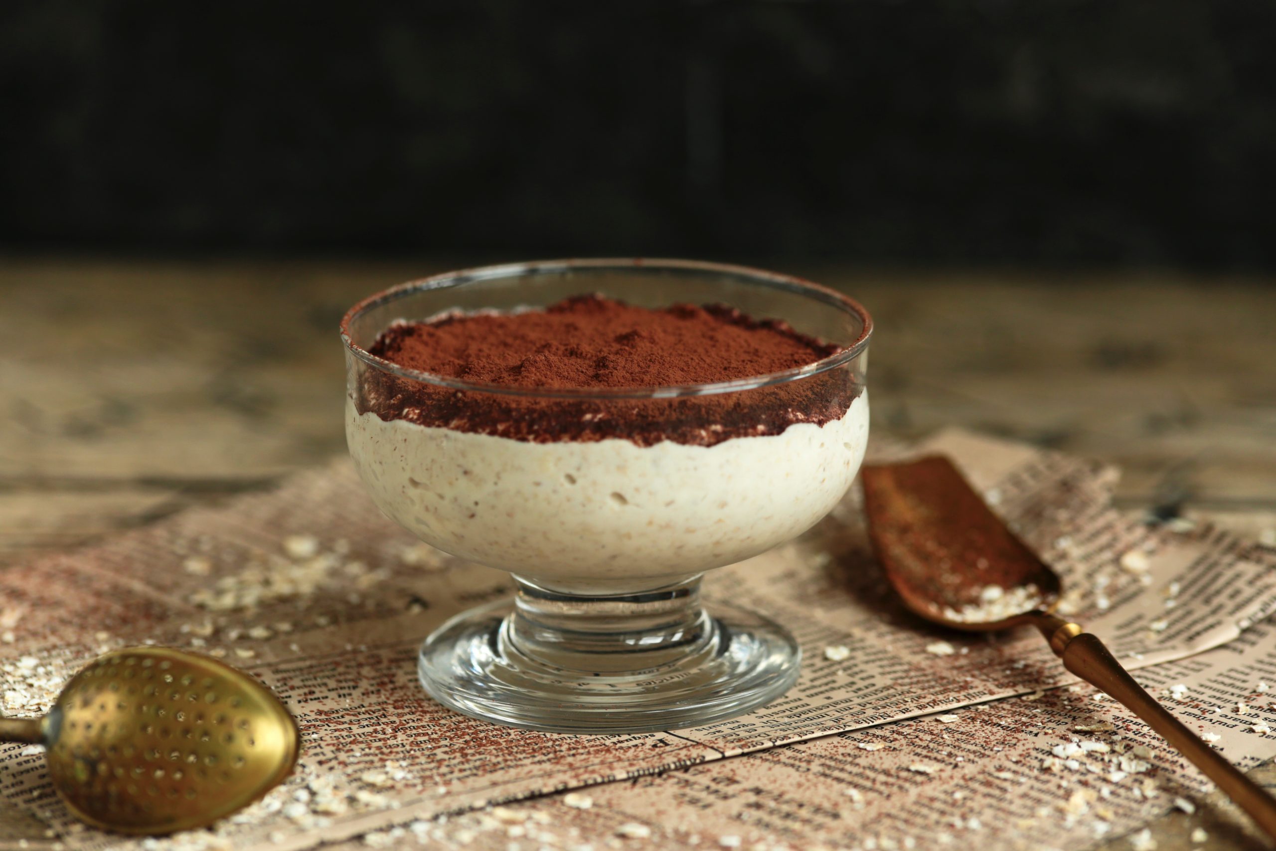 overnight tiramisu oats