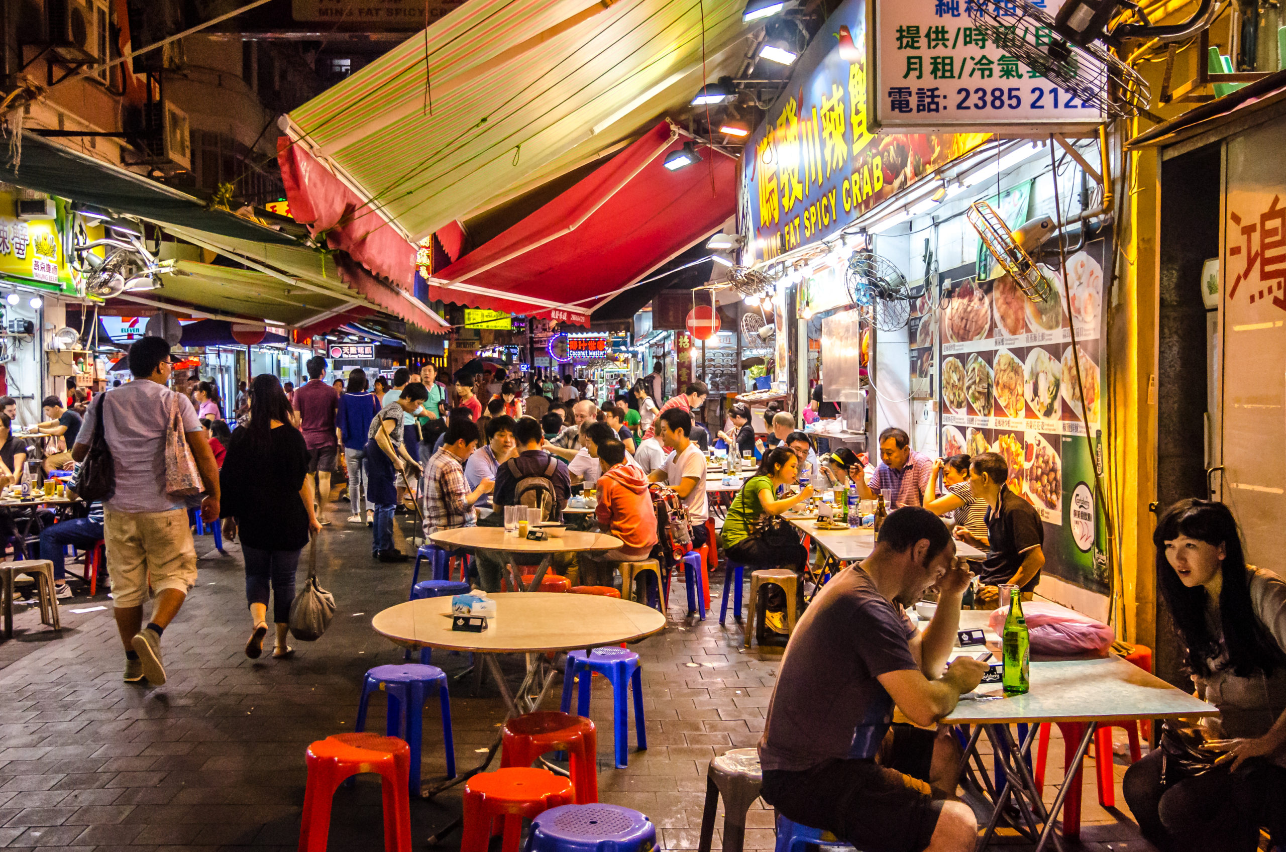 Streetfoodmarkten in Azië